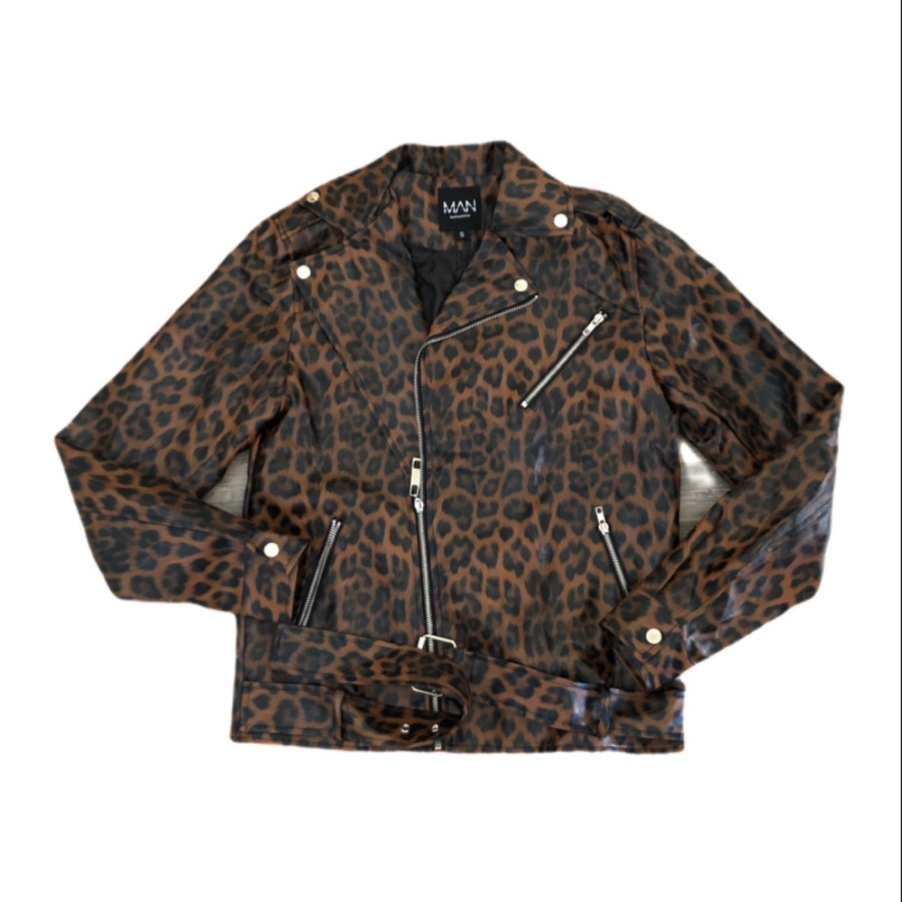 Boohoo man Animal Print Jacket